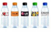 50 garrafa de agua personalizadas