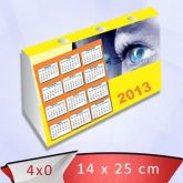 500 CALENDARIO DE MESA COM PORTA CANETAS